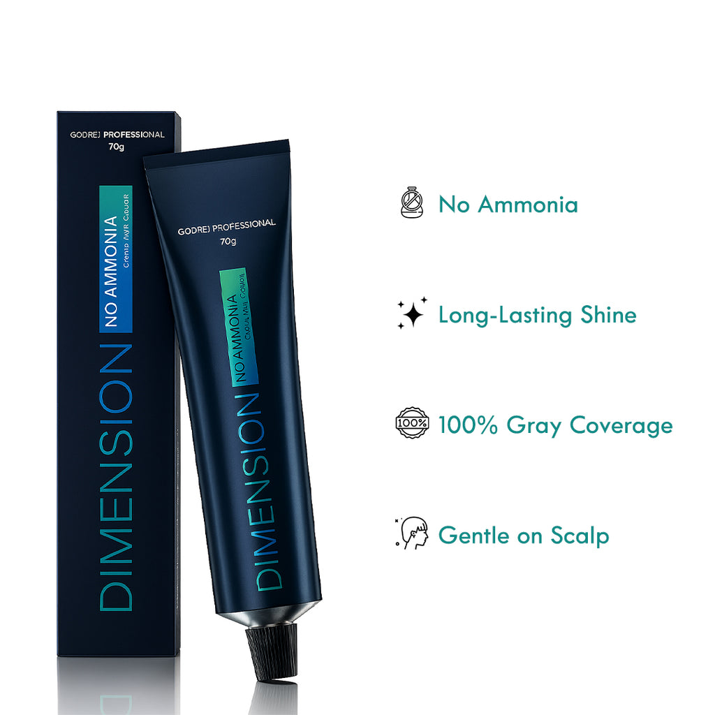 Godrej Professional No Ammonia Cream Hair Color – 4 Brown 70gm