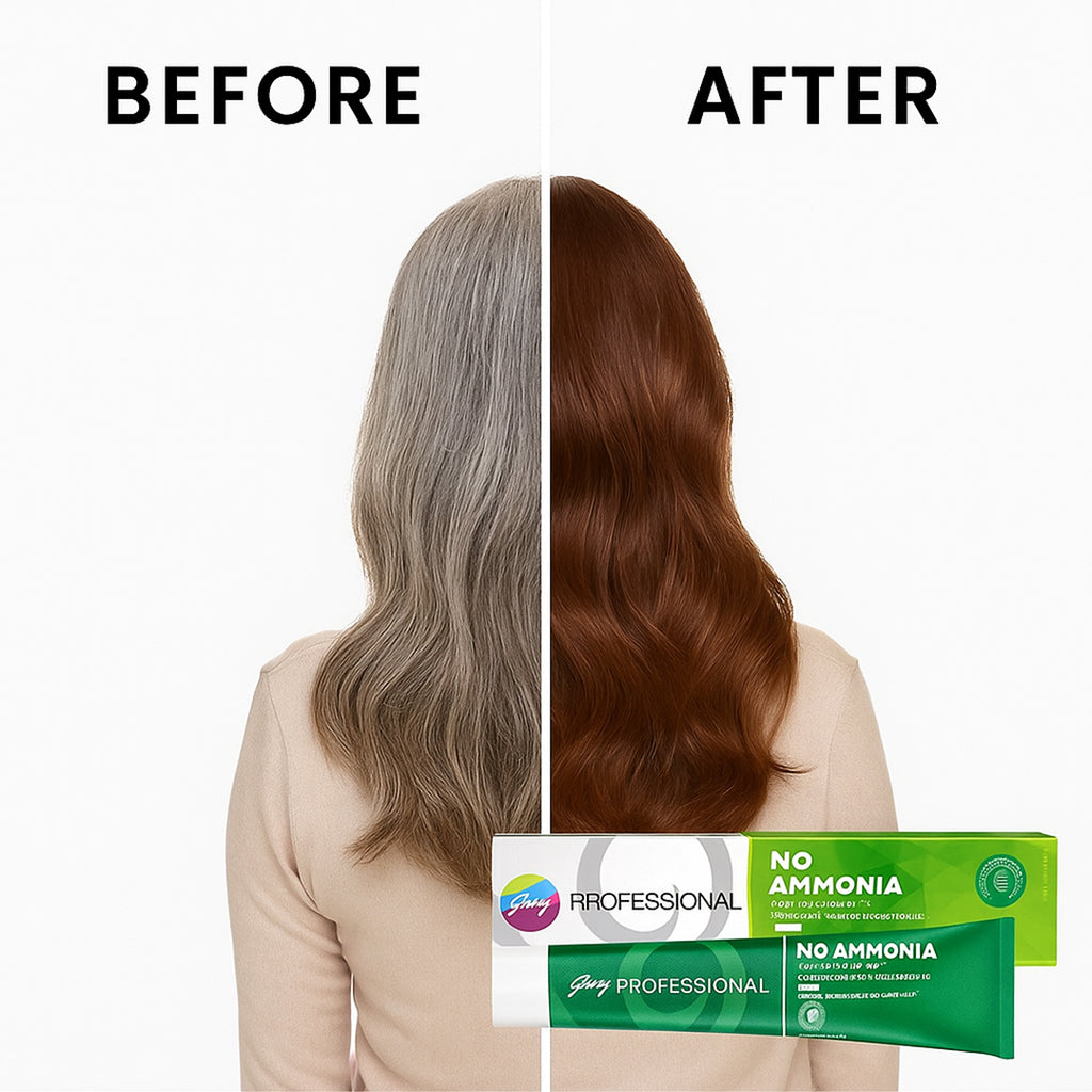 Godrej Professional No Ammonia Hair Color Creme No.4.3 , Brown With Gold 70gm