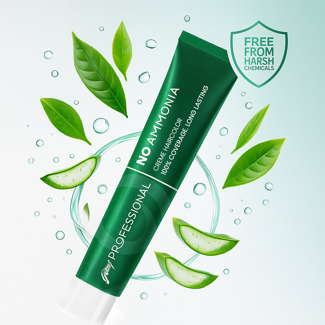 ಗೋದ್ರೇಜ್ ಪ್ರೊಫೆಷನಲ್ ನೋ ಅಮೋನಿಯಾ ಹೇರ್ ಕಲರ್ ಕ್ರೀಮ್ ನಂ.4.3, ಬ್ರೌನ್ ವಿತ್ ಗೋಲ್ಡ್