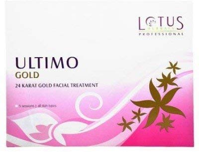 Lotus Professional Ultimo Gold Facial Treatment (6 X 23.33 G)