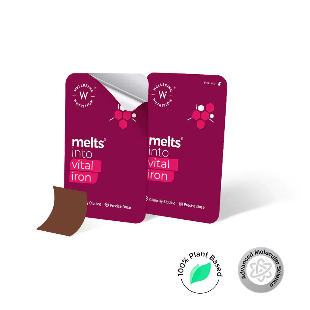 Wellbeing Nutrition Melts Into Vital Iron 30 Strips Per Pack