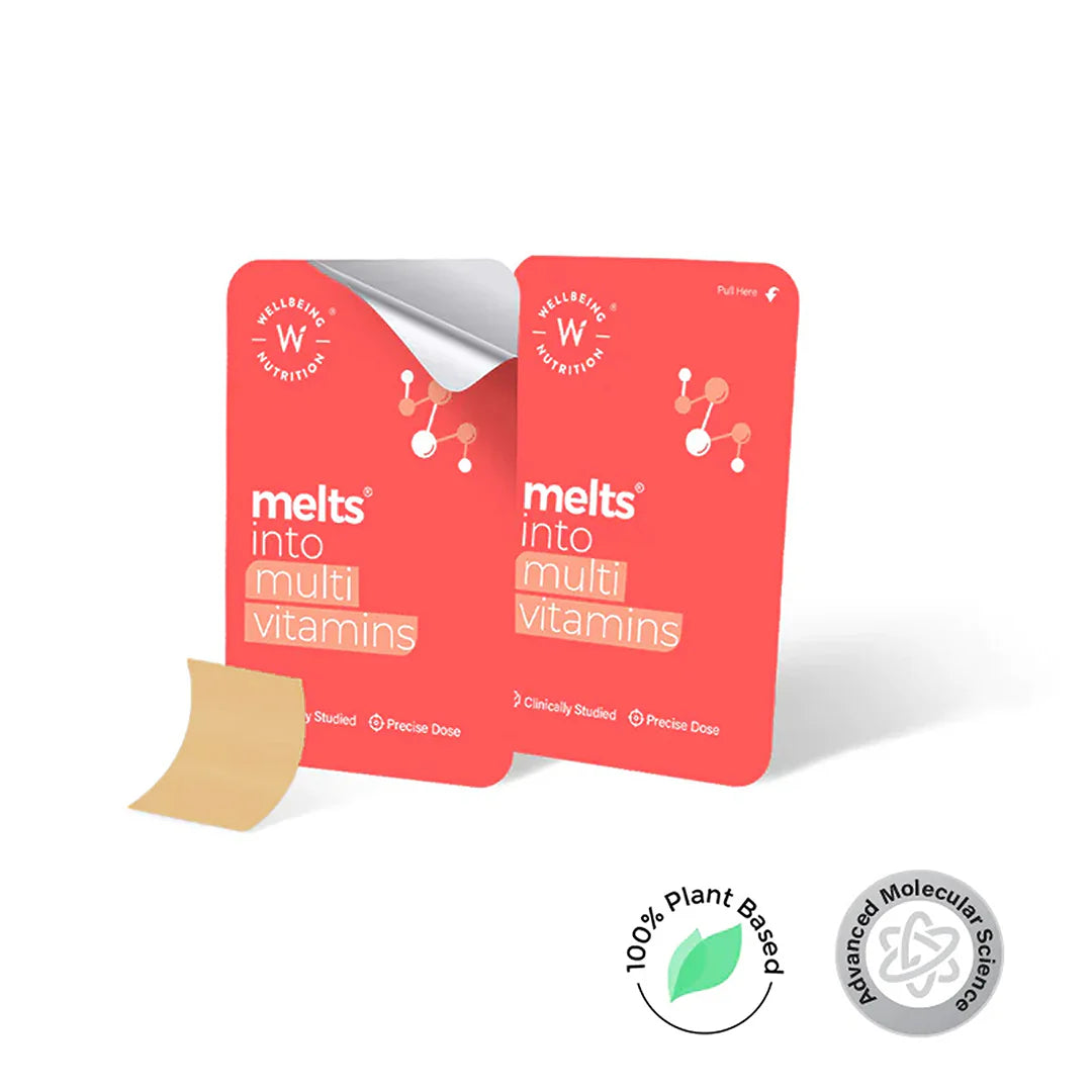 Wellbeing Nutrition Melts Into Multivitamins 30 Strips Per Pack