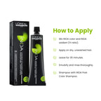 Loreal Professionnel Paris Inoa Ammonia-Free Permanent Hair Color - 1 (Black)