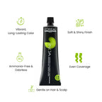 Loreal Inoa Hair Color 60G Shade 4 Brown + Developer 1000ml Combo