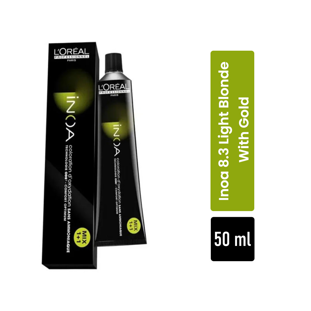 इनोआ 8.3 लाइट ब्लोंड विद गोल्ड 60Gm