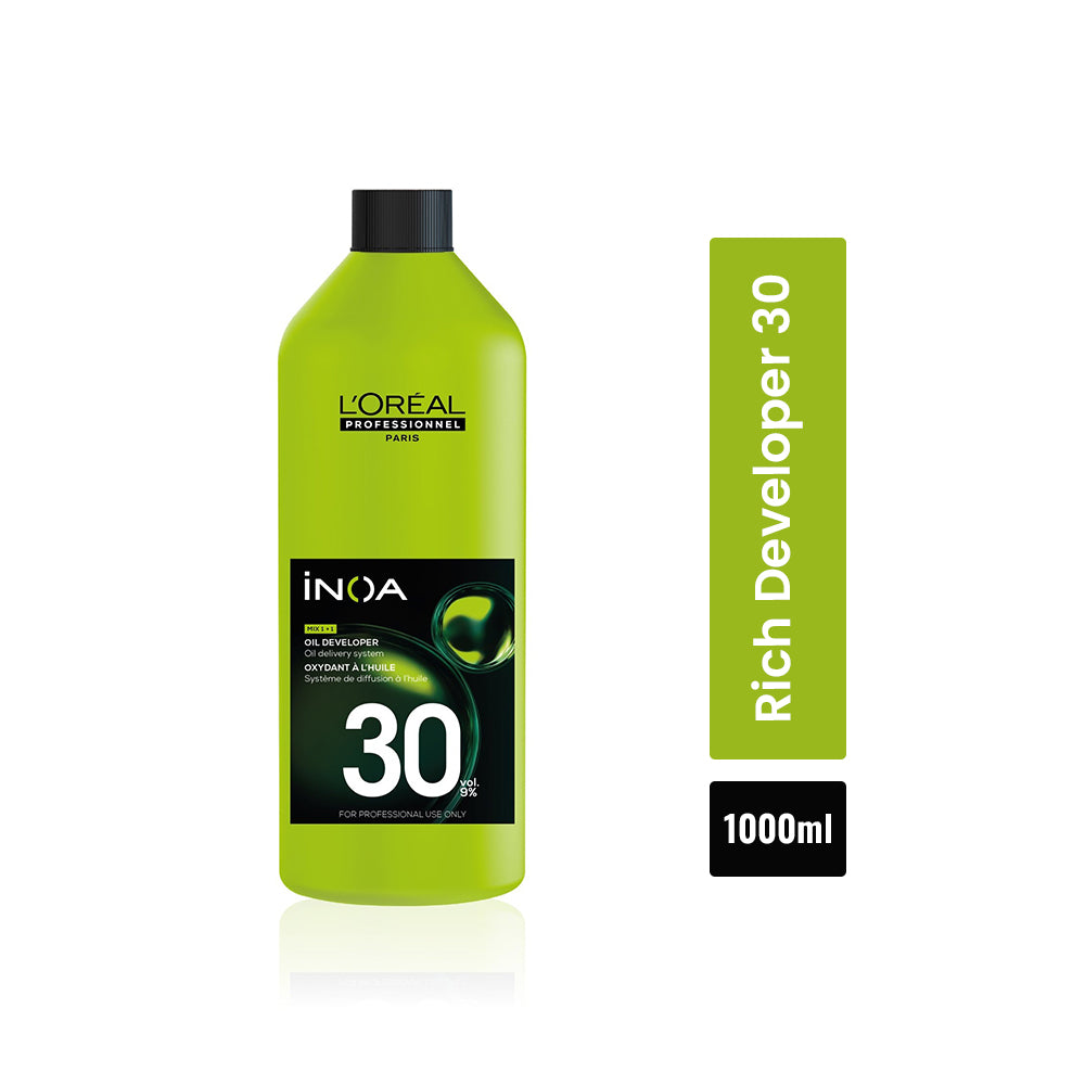 L'Oreal Professionnel Inoa Rich Oxydant Creme 30 Vol. 9% Developer (1000Ml)