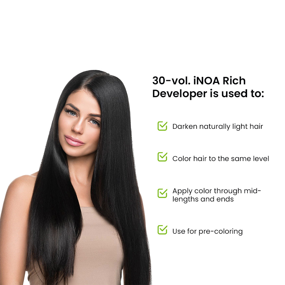 L'Oreal Professionnel Inoa Rich Oxydant Creme 30 Vol. 9% Developer (1000Ml)