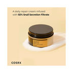 COSRX Advanced Snail Mucin 92 All In One Cream with Hyaluronic Acid-100g