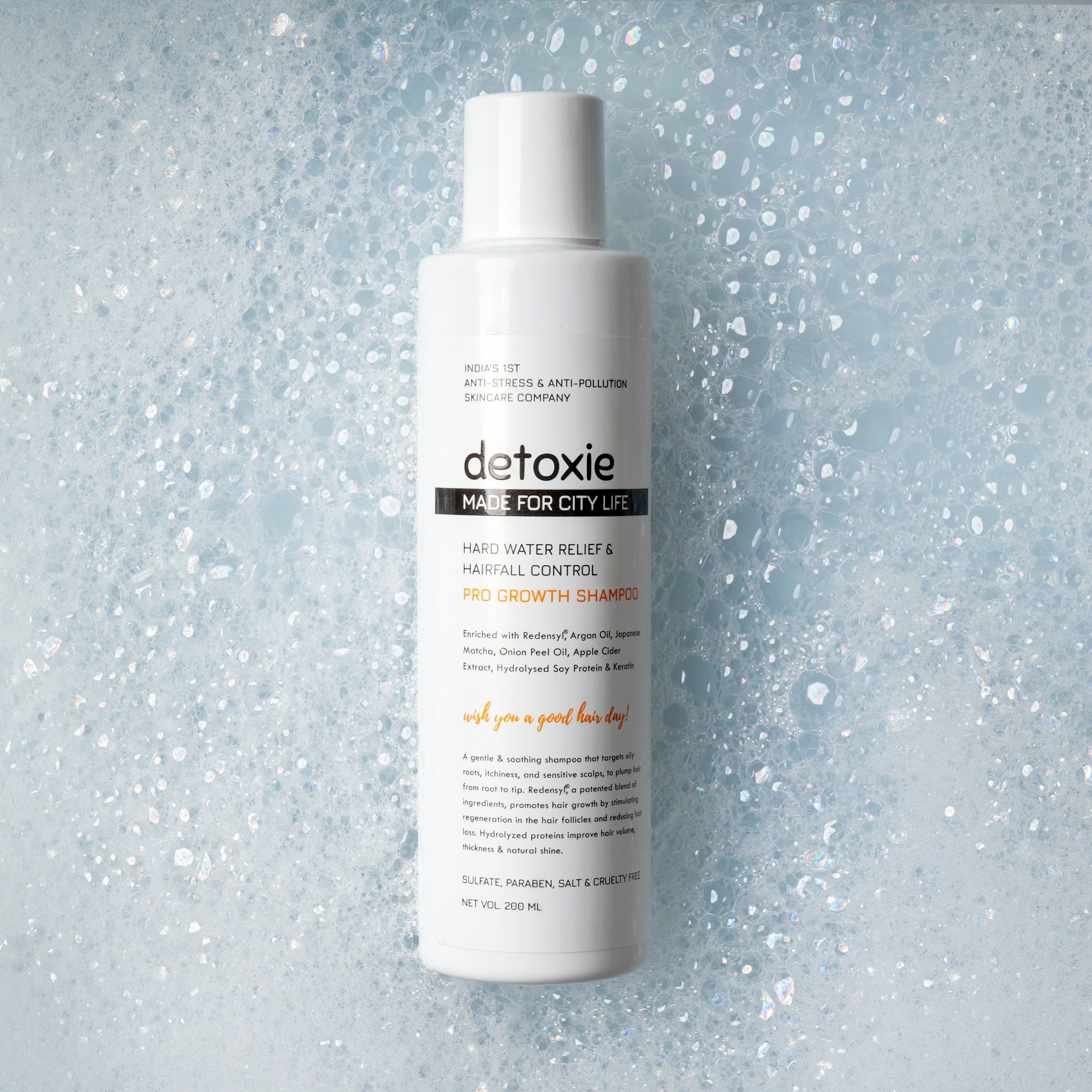 detoxie Hard Water Shampoo 200ml