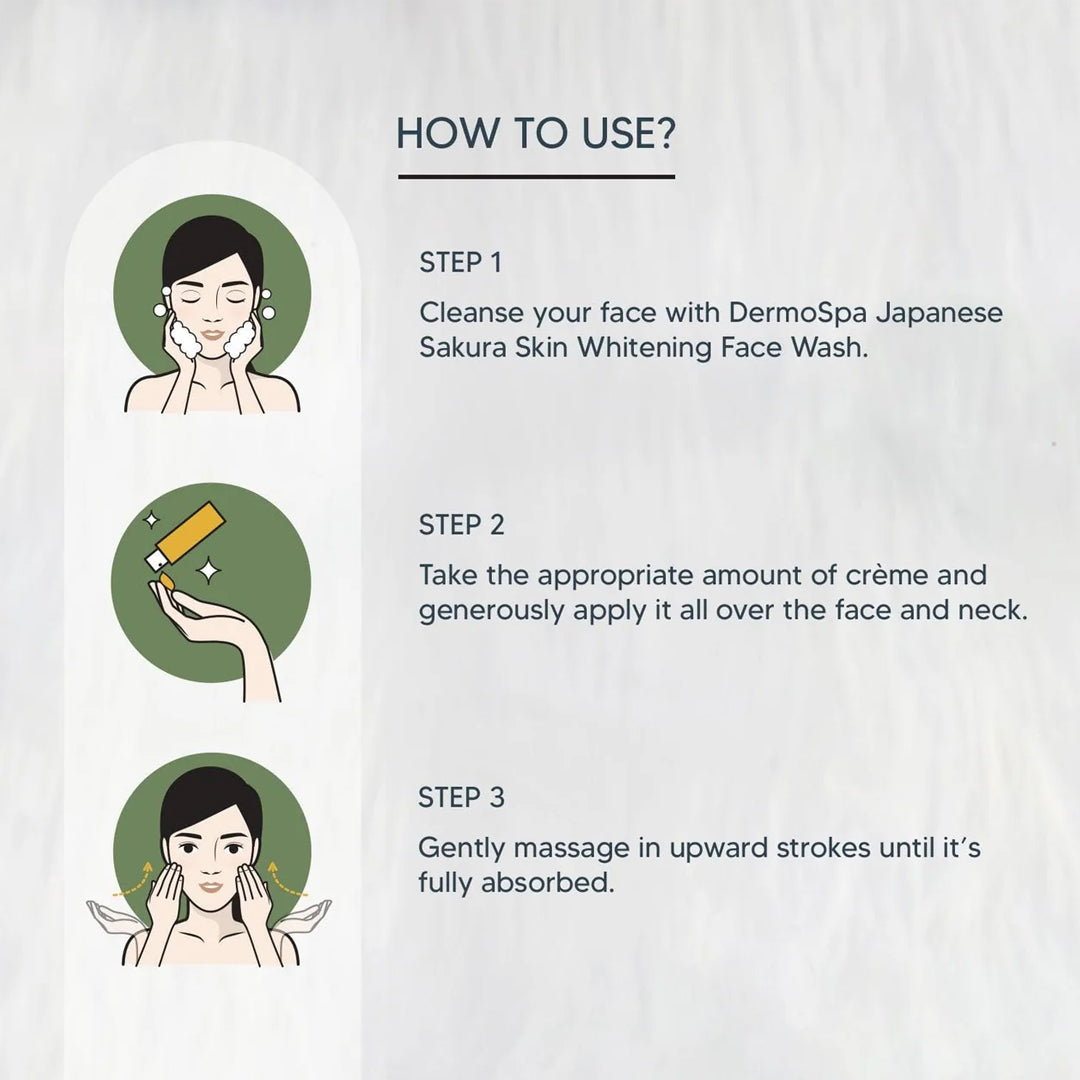 LOTUS PROFESSIONAL DERMOSPA JAPANESE Skin whiteningNourishing NIGHT CREAM 50g