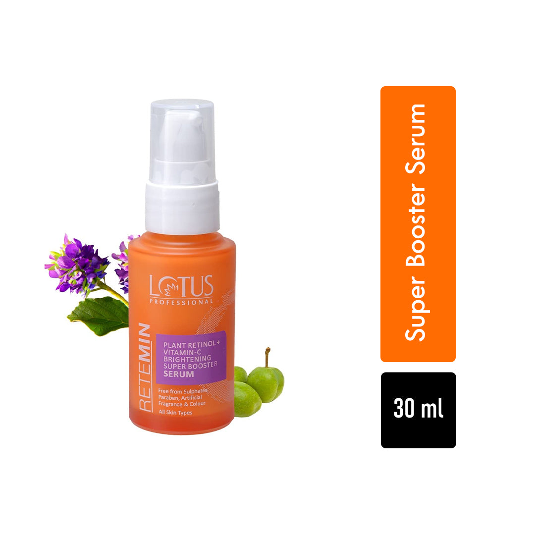 LOTUS PROFESSIONAL RETEMIN PLANT RETINOL + VITAMIN C BRIGHTENING SUPER BOOSTER SERUM