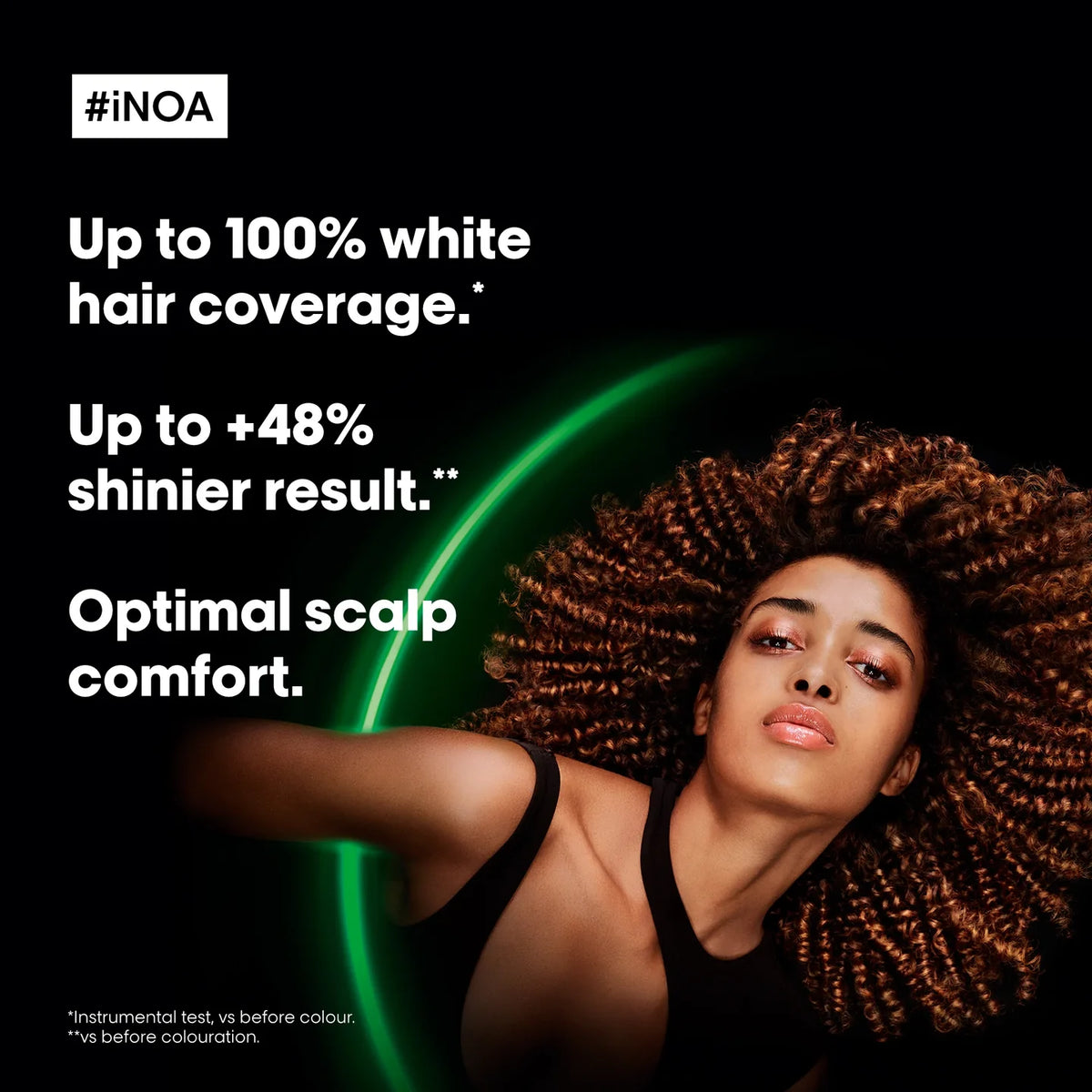 Loreal Inoa Hair Color 60G Shade 2 Darkest Brown + Developer 1000ml Combo
