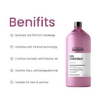 लोरियल पेरिस पेरिस प्रोफेशनल लिस अनलिमिटेड शैम्पू 1.5 लीटर