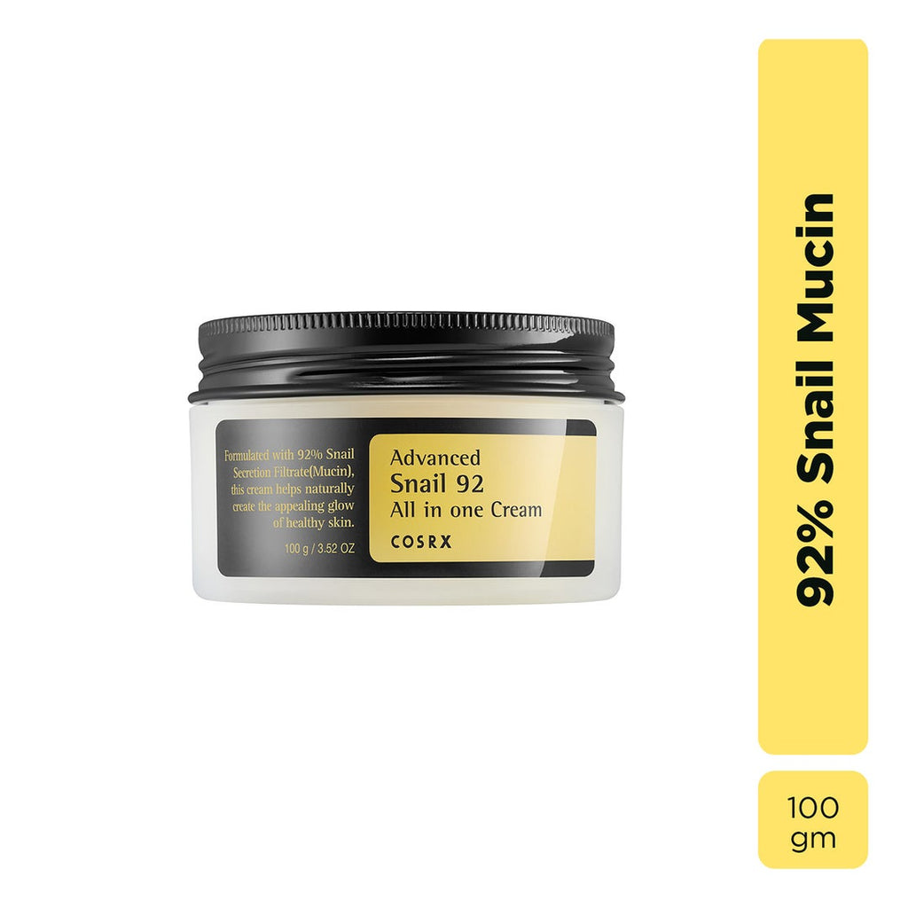COSRX Advanced Snail Mucin 92 All In One Cream with Hyaluronic Acid-100g
