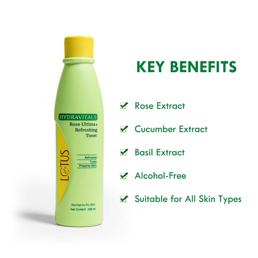 Lotus HYDRAVITAL REFRESHING Rose Toner 250ml