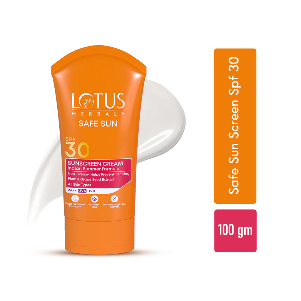 Lotus Herbals Safe Sun Screen Spf 30 100g
