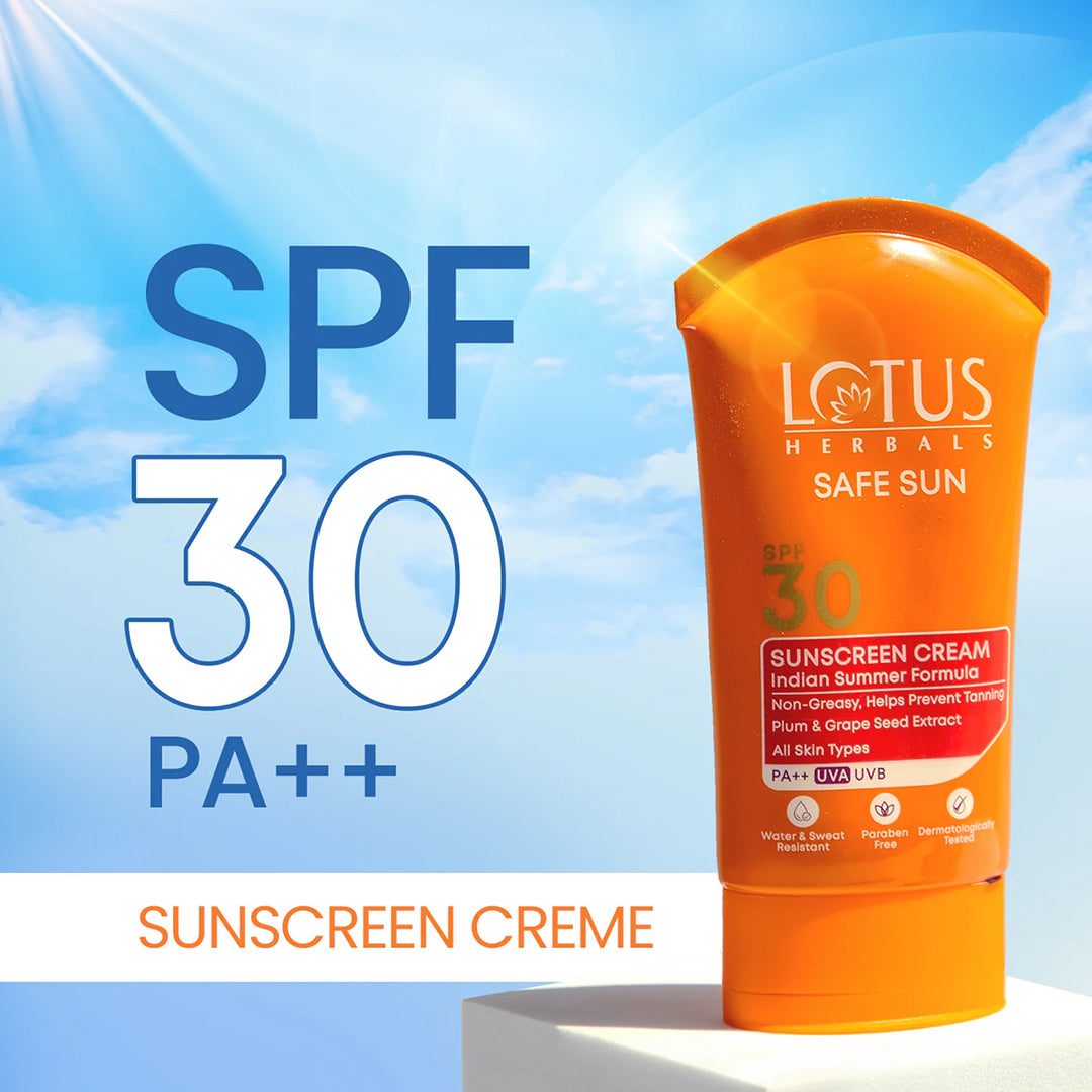 Lotus Herbals Safe Sun Screen Spf 30 100g