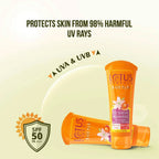 Lotus Herbals Safe Sun Uv Screen Matte Gel Pa+++ Spf - 50-100G