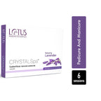 Lotus Professiional Crystal Spa Luxurious Pedicure And Manicure, Relaxing Lavender 6 sessions