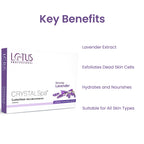 Lotus Professiional Crystal Spa Luxurious Pedicure And Manicure, Relaxing Lavender 6 sessions