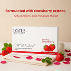Lotus Professional Crystal Spa Luxurious Pedicure And Manicure, Strawberry 4 sessions