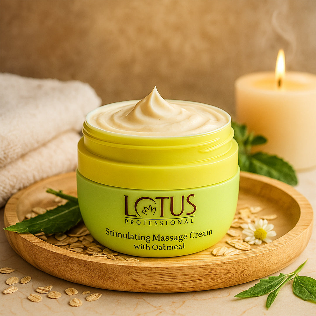 Lotus Professional Hydravitals Oatmeal Active Scrub Cream - 260G