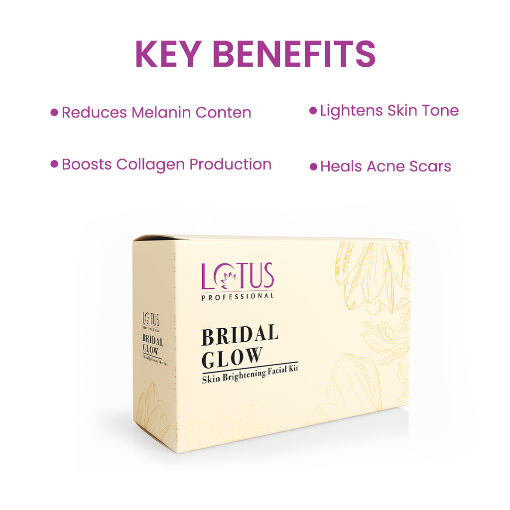 Lotus Professional Bridal Glow Whitening brigntening Facial Kit