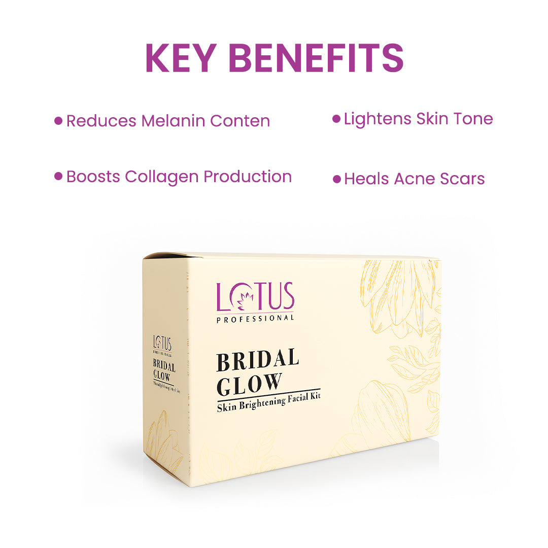 Lotus Professional Bridal Glow Whitening brigntening Facial Kit