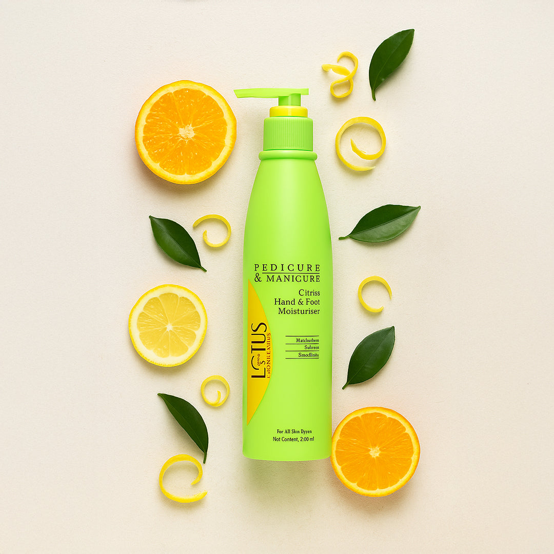 Lotus Professional Pedicure & Manicure Citrus Hand & Foot Moisturiser (250 Ml)