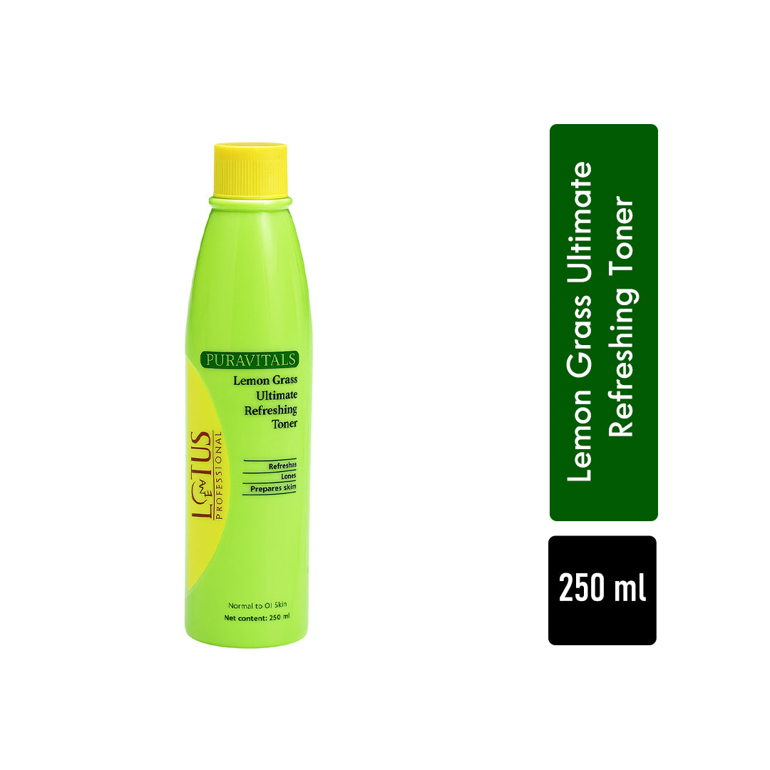 Lotus Professional Puravitals Lemon Grass Ultimate Refreshing Toner (250 Ml)