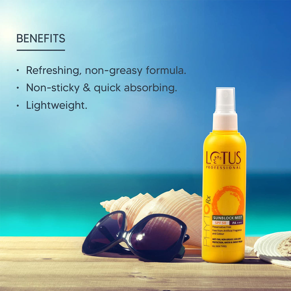 Lotus Professional Sunblock Mist Spf 50 , 100Ml