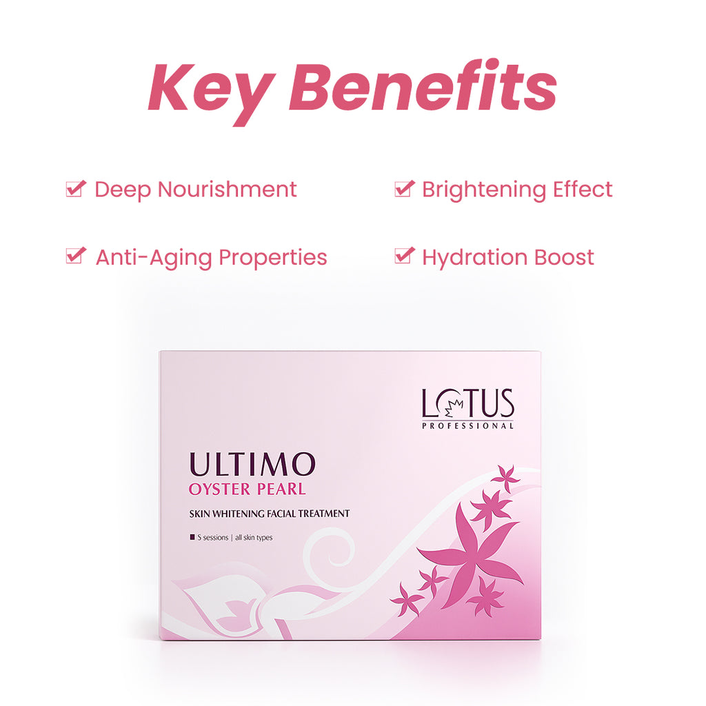Lotus Professional Ultimo pearl Facial Treatment (6 X 23.33 G)