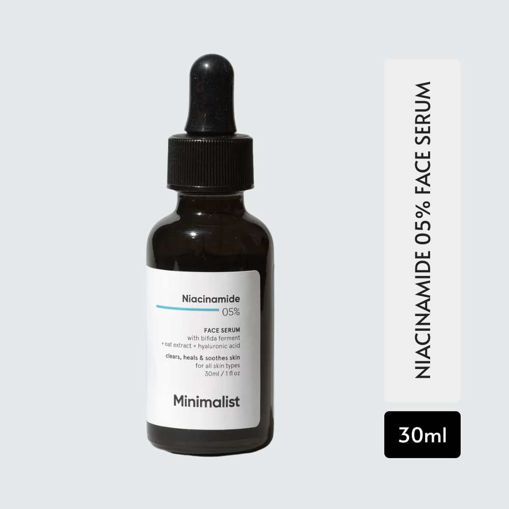 MINIMALIST NIACINAMIDE 5% + HA FACE SERUM 30ML