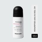 MINIMALIST NONAPEPTIDE+AHA 6% ROLL-ON 40ML