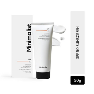 MINIMALIST SPF 50 SUNSCREEN 50GM