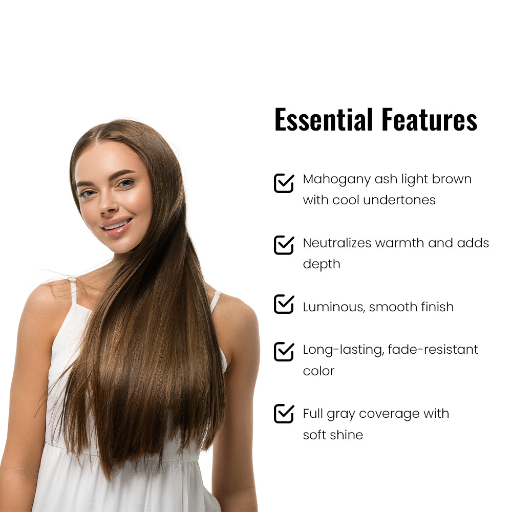 Loreal Majirel 5.15 Light Brown With Mahogany Ash 50Ml