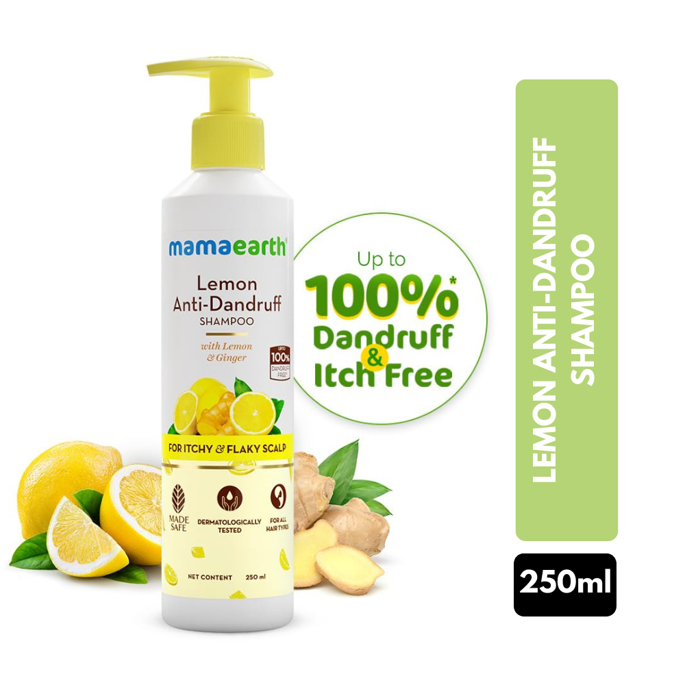 Mamaearth Lemon Anti-Dandruff Shampoo 250 ml