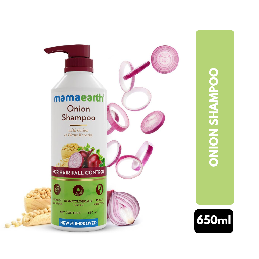 Mamaearth Onion Shampoo 650ml