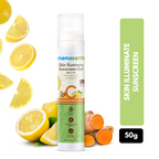Mamaearth Skin Illuminate Sunscreen with SPF 50 Gel with Vitamin C & Turmeric for UVA & B Protection, Pa+++ - 50 g