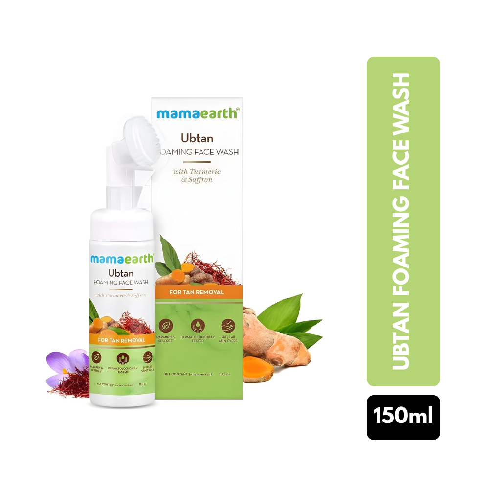 Mamaearth Ubtan Foaming Face Wash 150 ml