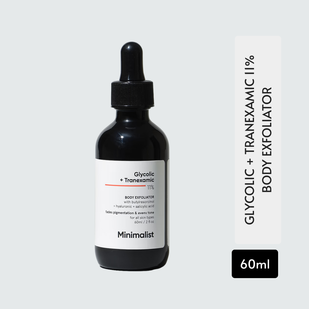 Minimalist Glycolic + Tranexamic 11% Body Exfoliator 60ml