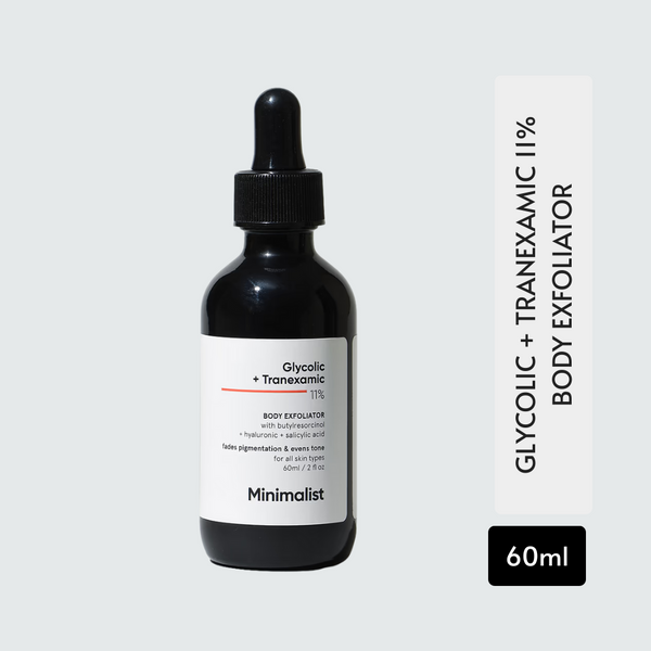 Minimalist Glycolic + Tranexamic 11% Body Exfoliator 60ml