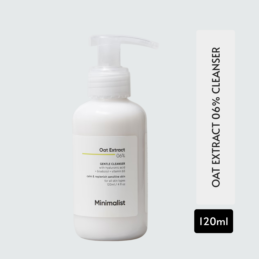 मिनिमलिस्ट ओट एक्सट्रैक्ट 06% क्लींजर 120ml