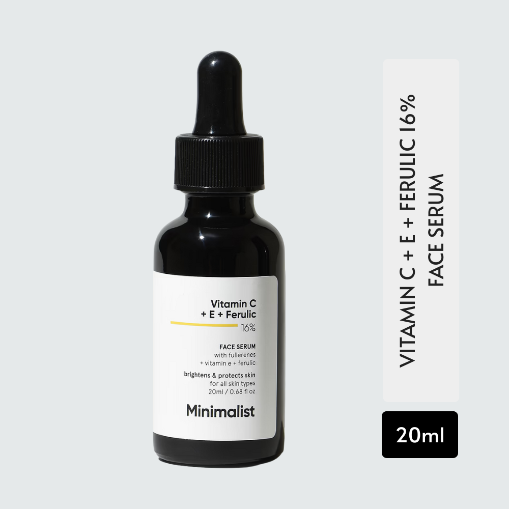 Minimalist Vitamin C + E + Ferulic 16% Face Serum 20ml