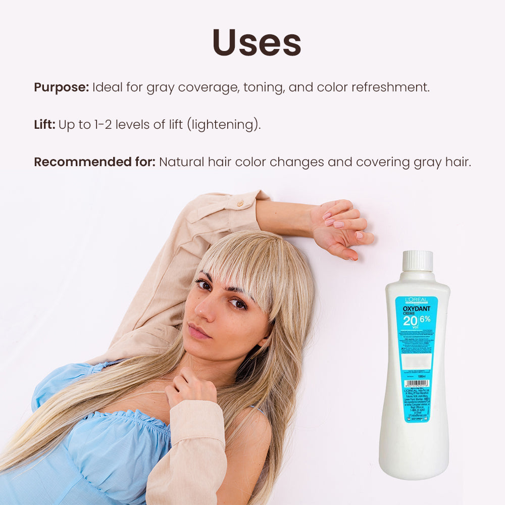 Loreal Oreor Developer 20 Vol 1000Ml