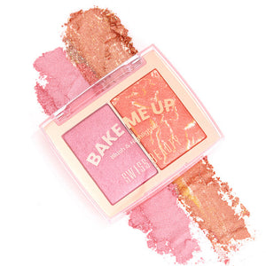 Swiss Beauty Bake Me Up Blush & Highlighter 12g