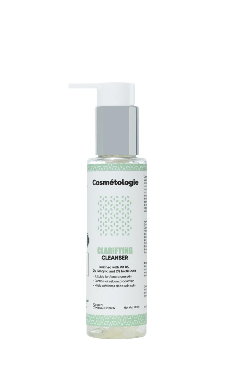 Cosmetologie Clarifying Cleanser 2% Salicylic acid, 2%lactic acid and Vitamin-B5