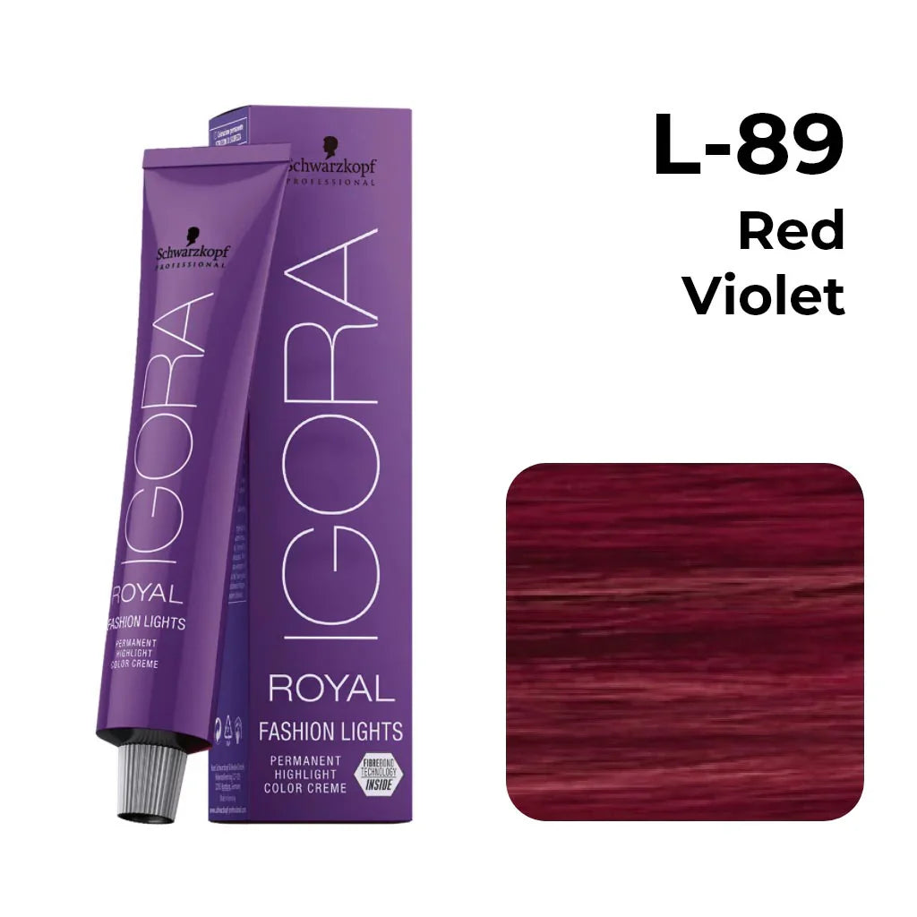 Schwarzkopf Igora Royal Hair Color, L-89 Red Violet 60ml