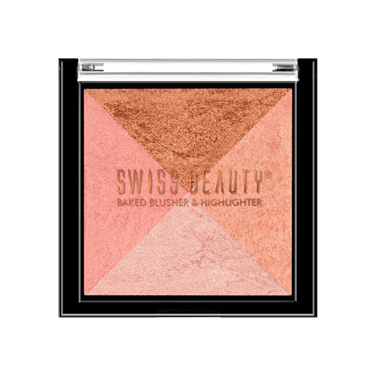Swiss Beauty Baked Blusher and Highlighter
