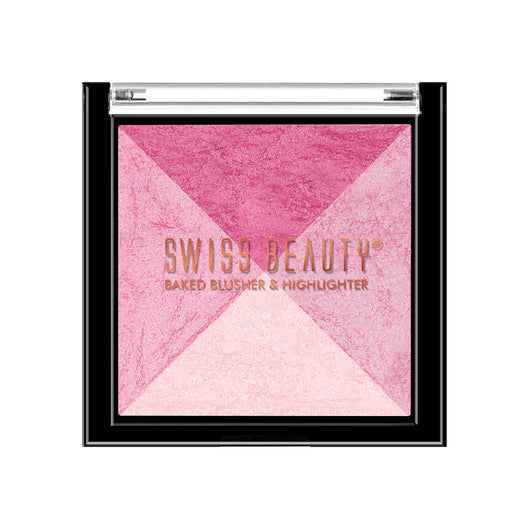 Swiss Beauty Baked Blusher and Highlighter 7g